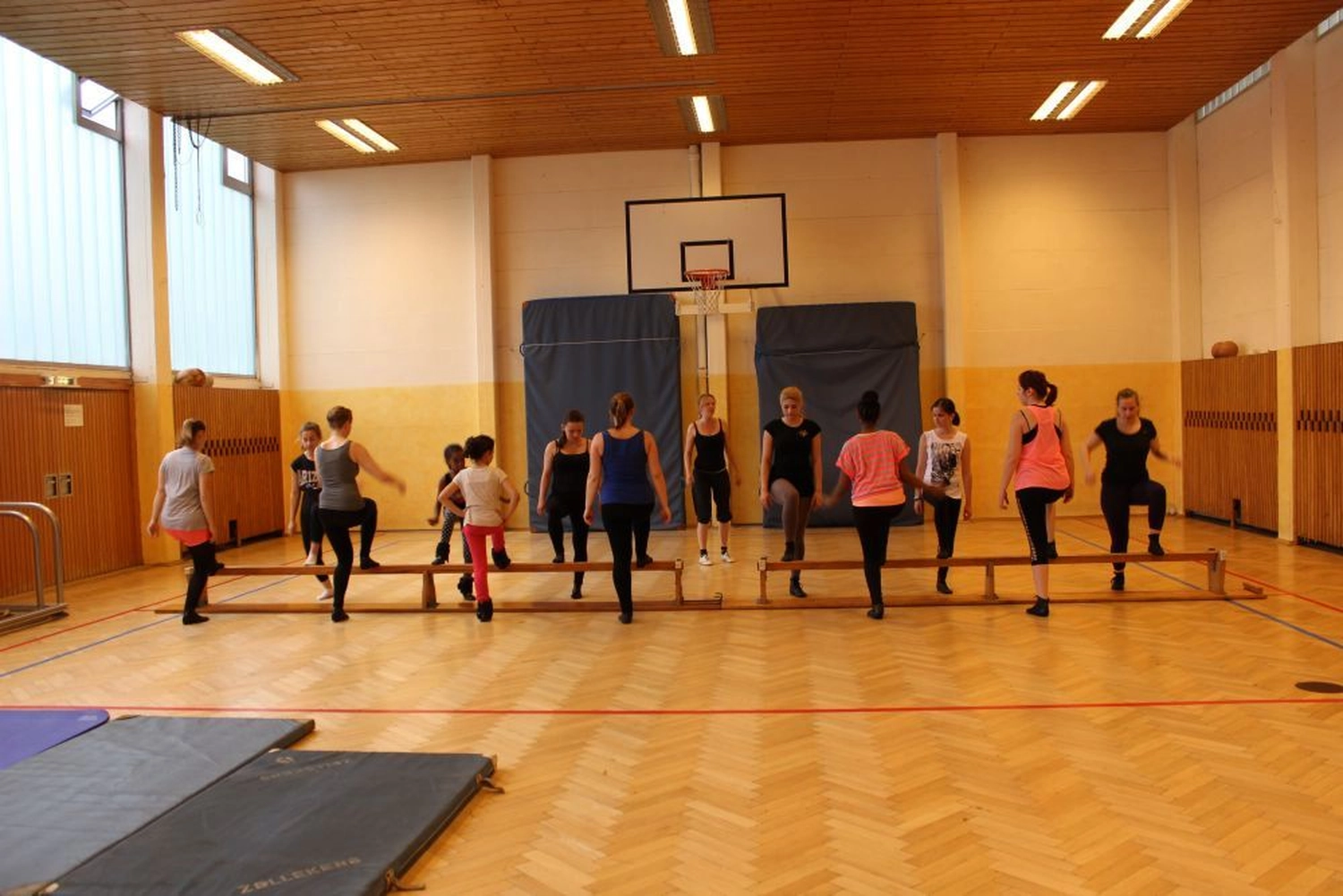 1.Nieder CC - Karnevalsverein - Training beim 1.NCC